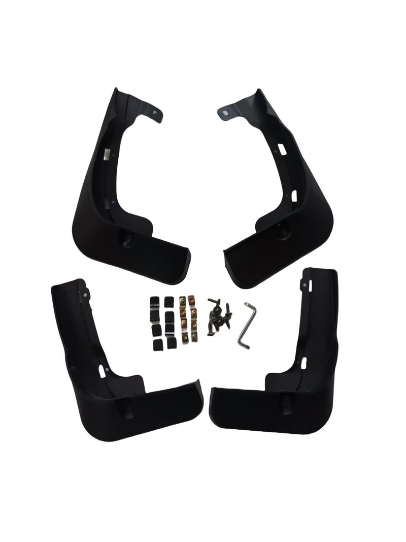 WGGDRAQQ 4pcs Mud Flaps Splash Guards for Lexus RX350 RX350h RX500h 2023-2024 Front Rear Mud Guards Auto Car Accessories - Image 1